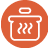 <p>Steam heating.</p>