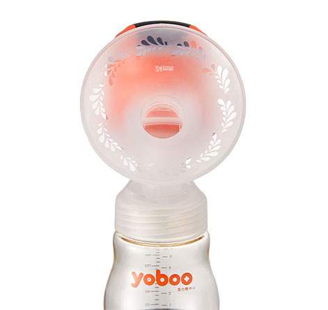 yoboo Portable Wireless Electric Breast Pump, Compact Electric