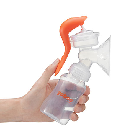 yb 0023 manual breast pump light 3