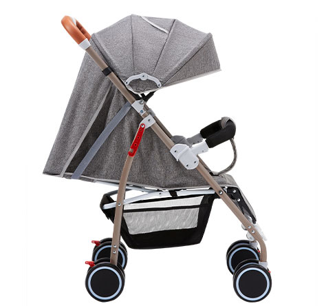 yb 0067 folding baby buggy grey